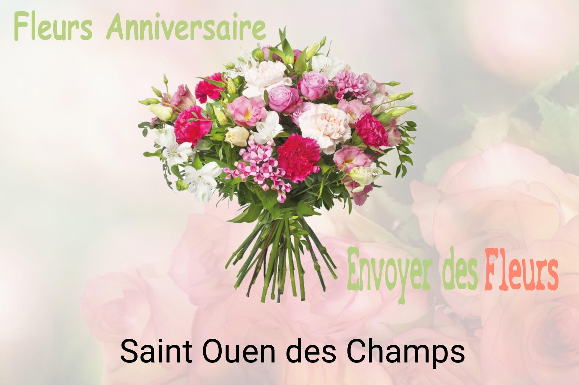 Bouquet de fleurs d’anniversaire livré à Saint-Ouen-des-Champs